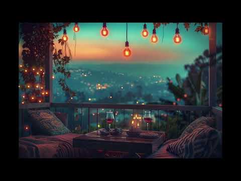 Night on the Balcony: Romantic Lo-Fi Jazz with Wine & Stunning Views