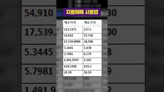 업리치 자동매매 사용법! #비트코인 #자동매매 #코인자동매매 #코인투자 #재테크 #부업 #무료체험