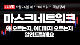 [마스크네트워크]왜 오르는지, 어디까지 오르는지 알려드릴께요.