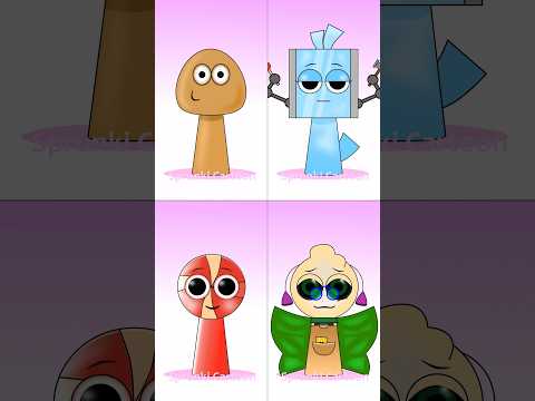 Sprunki Icyle,Pou,Candy Nom,AlfredLore  Pyramixed Phase 2#sprunki #incredibox #incrediboxsprunki