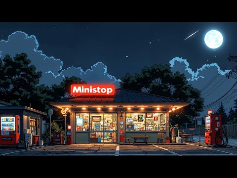 Lofi Chill Night 🌙 | Retro Lofi Hip Hop & Night City Vibes 🌆 Neon Chill Streets in 90s Japan 🏮