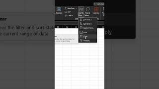 How to Clear All Filters in an Excel Table