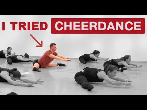 Flexibility Specialist Tries Cheerdancing - (Unexpected Fail)