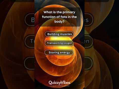 🍎✨ Nutrition Quiz! Vitamins, Fats, Deficiency & Cell Parts! 💪