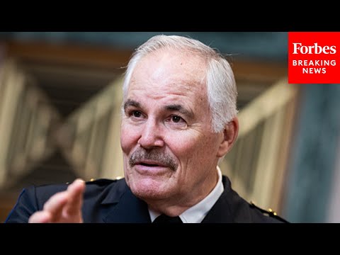 US Capitol Police Chief Thomas Manger Testifies Before The Senate Appropriations Committee