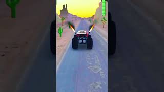 Monster Truck vs police truck Ultra speed driving competition
