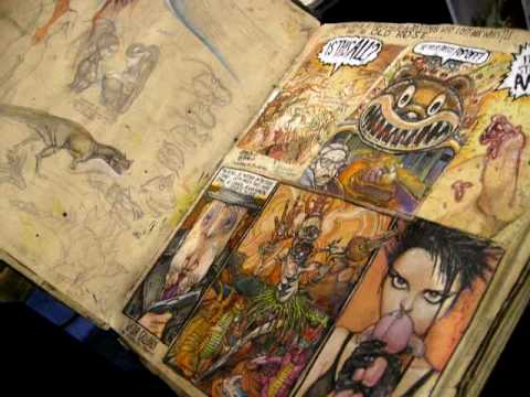 Paul Komoda's Sketchbook Comic-Con 09'
