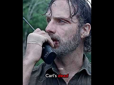 Carl's Dead. Rick Calls Negan | The Walking Dead S8.E10 | #shorts