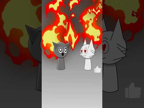 Sprunki Kiss BOOM Wenda and Gray