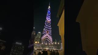 Burj Khalifa Night View | 4K | #dubai #foryou #burjkhalifa #4k #sharjah4k #dubai4k #music #love