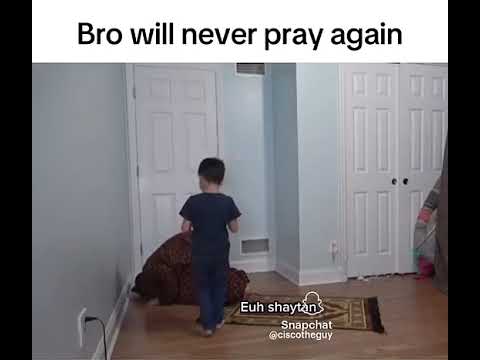Bro will never pray again😂😭💀 not my vid