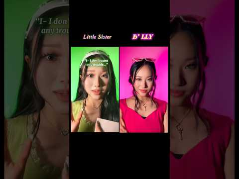 #pov One b*lly. Two opposite overprotective sisters… #shorts #siblings #relatable #comedy