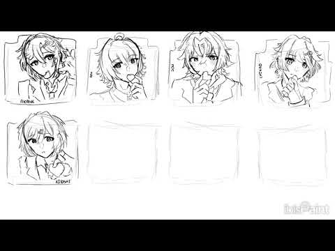 Speed paint of my new characters