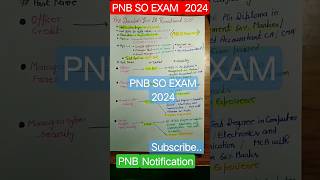 PNB SO Recruitment 2024 | Punjab National Bank Specialist Officer Recruitment 2024 | PNB SO 2024