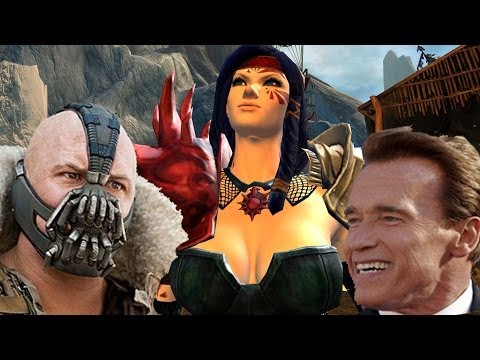 Arnold Schwarzenegger and Bane Invade Guild Wars 2
