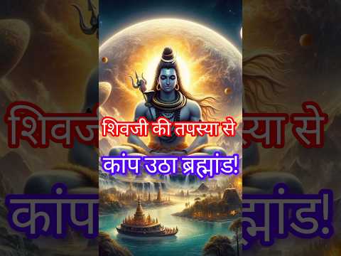 शिवजी की तपस्या से हिल गया पूरा ब्रह्मांड | The Power of Lord Shiva’s Meditation #shorts#shiva
