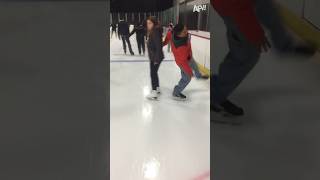 A superb side slide😂 #shorts #fail #IceSkating #Slip #afvfam #funny #comedy