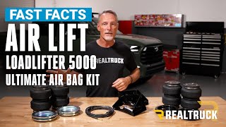 Air Lift LoadLifter 5000 Ultimate Air Bag Kit  Fast Facts