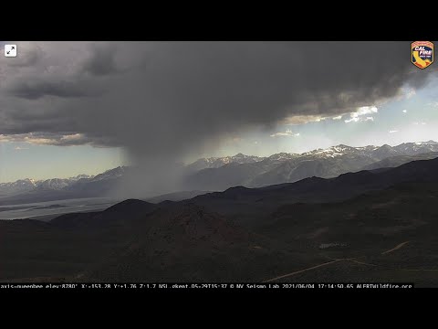 Mono Lake Downpour Time Lapse 6/4/2021 - 6/5/2021