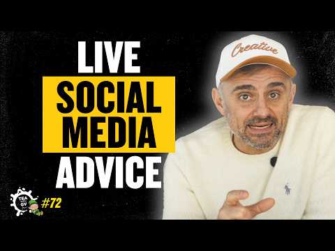 You Might Stink… 27 Minutes Of LIVE Business & Social Media Advice | Tea With GaryVee ep. 72