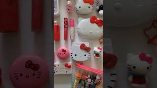 Hello Kitty🩷#whatsinmybag #sanriocollection #kawaii #packmybag #hellokitty