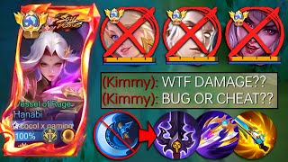 HANABI BEST COUNTER BUILD AGAINST HEALER ENEMIES🔥 ( 100% BROKEN! ) - HANABI BEST BUILD 2025!