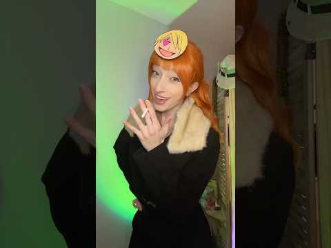 that time sanji ended up in nami’s body 👀 #anime #onepiece #nami #cosplay #sanji #manga #egghead