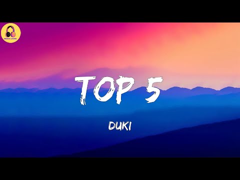 Duki-TOP 5 (Letra/Lyrics)