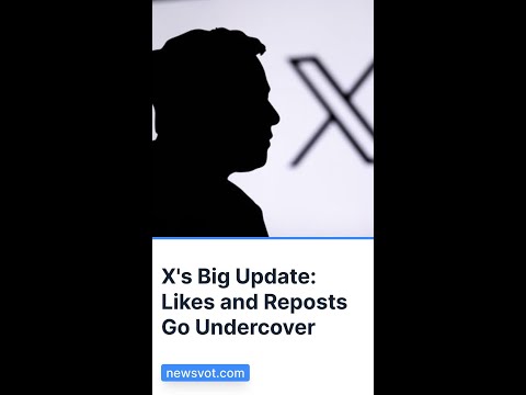 X's Big Update: Likes and Reposts Go Undercover
