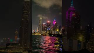 世界三大夜景之一的香港夜景真的太美了。还有哪个城市能与之媲美？#香港夜景  #东方之珠香港 #维多利亚港