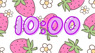 10 Minute Timer Strawberry with Chill Lofi Music for Classroom, Study and More