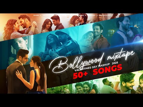 Bollywood Mixtape valentine day Mashup 2025 | 50+ songs | Darshan, Arijit , etc. @official_monek