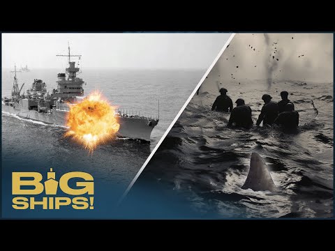 Waves of Terror: How The USS Indianapolis Was Torpedoed In Shark-Infested Waters | Big Ships!