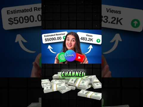 start faceless youtube channel with 3 Simple steps #canva #howto #ai #youtube