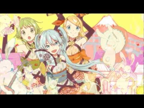 Hatsune Miku, Kagamine Rin, Gumi - The Sweet and Charming Flower Blooming Group (可憐愛嬌花咲組)