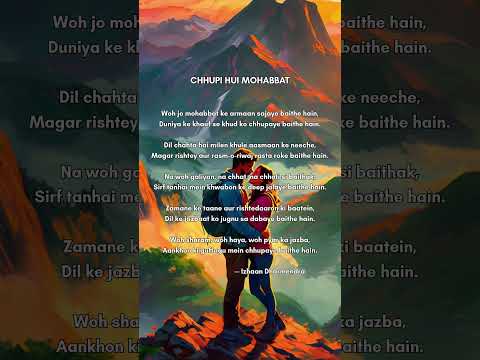 #love #viralvideo #trending #shayari #poetry #sad #hearttouchinglovepoetryinurdu