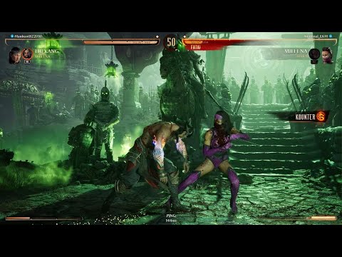 Mileena making Broken Kang quit 🙈