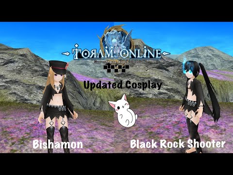 Toram Online - Updated Cosplay( Black Rock Shooter and Bishamon)