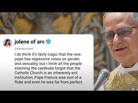 LGBTQIA+  meltdown after Pope Leo XIV  standing by the Bible value of marriage