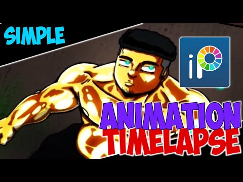 Animation Timelapse | Pudge Master | Ibispaintx animation