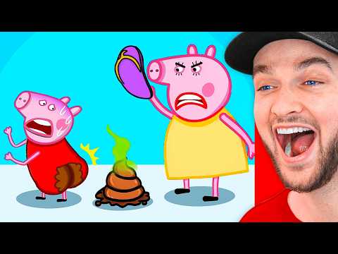World’s FUNNIEST Peppa Pig Animations! (You Will Laugh)
