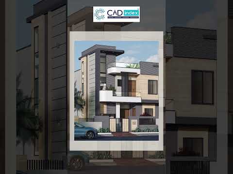 Modern Elevation Designs for Stylish Living | Latest CADINDEX Home Elevation Ideas