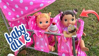 NEW BABY ALIVE dolls daily routine 🍦