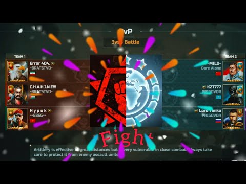 Anti rush battle in 3vs3 @Erorr404artofwar3