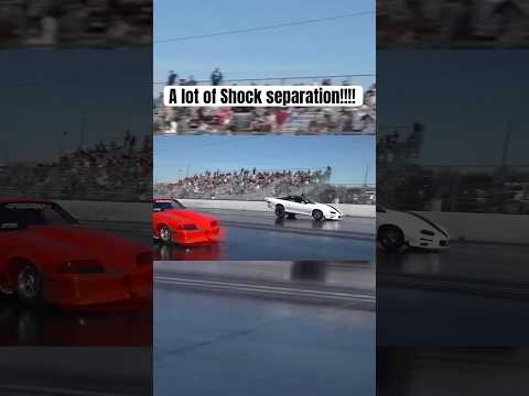Watch this shock separation!!!😳