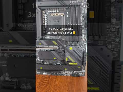 This Z790 Mobo is Ready for Intel's 14th Gen and 13th Gen CPUs! #custompc #diypcbuild #motherboard