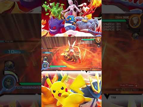 Blaziken Burst Attack #shorts #pokkentournamentdx