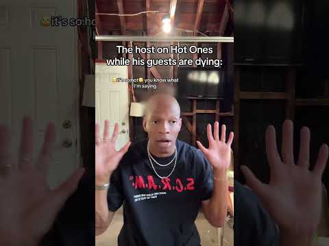 The host on Hot Ones while his guests are dying #relatable #hotones #host
