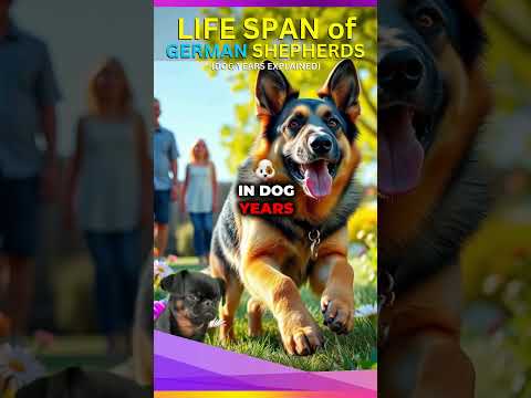 How Long Do German Shepherds Live? (German Shepherd Dogs) (Dog Years Explained) #doglovers
