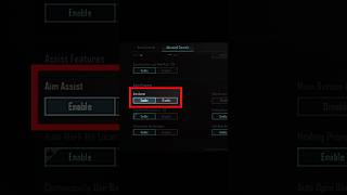bgmi aim assist setting trick and tips 🔥 #bgmiaim #aimbot #aimsetiing